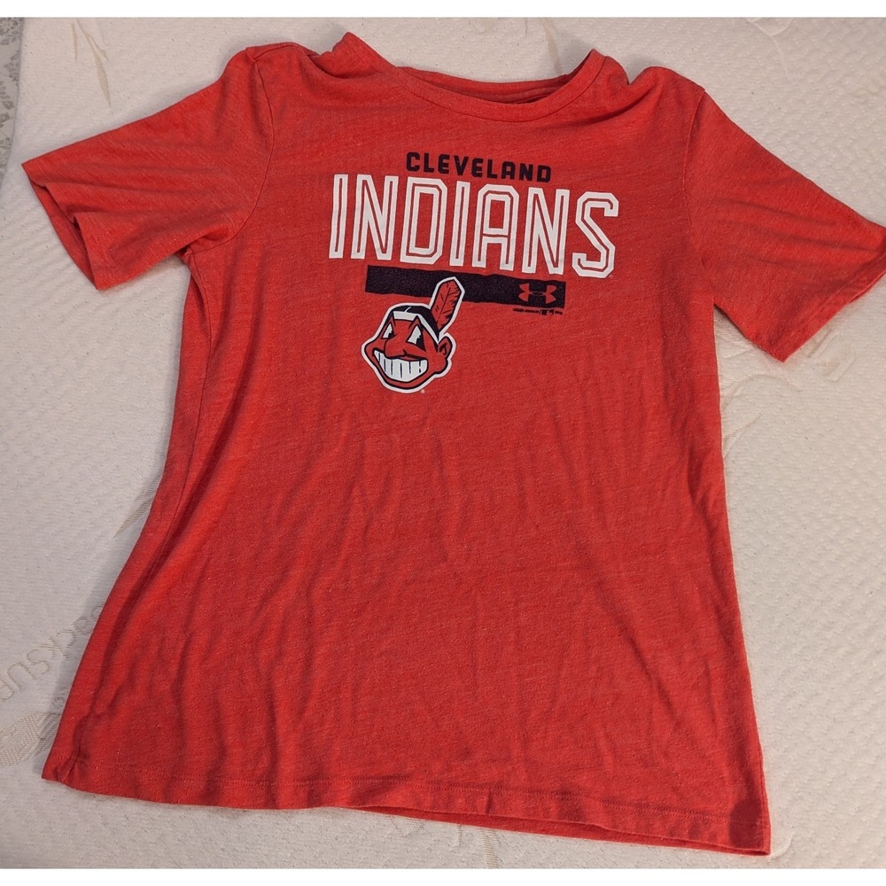 VTG Cleveland Indians Reebok T-Shirt‎ Red Men's XL Shortsleeve Preppy Nostalgia